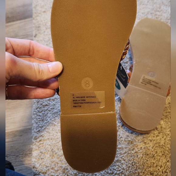 Braided Sandals - Brown - Size 8 - Picture 5 of 7